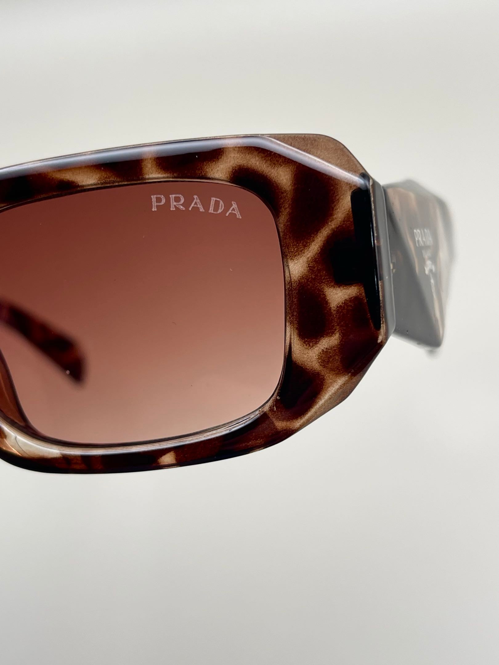 Luxury Rectangle Sunglasses – Tortoise Shell Brown / Unisex